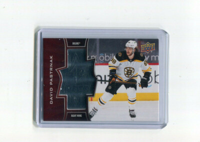 2020-21 Upper Deck Extended SPx Finite David Pastrnak 741/2999