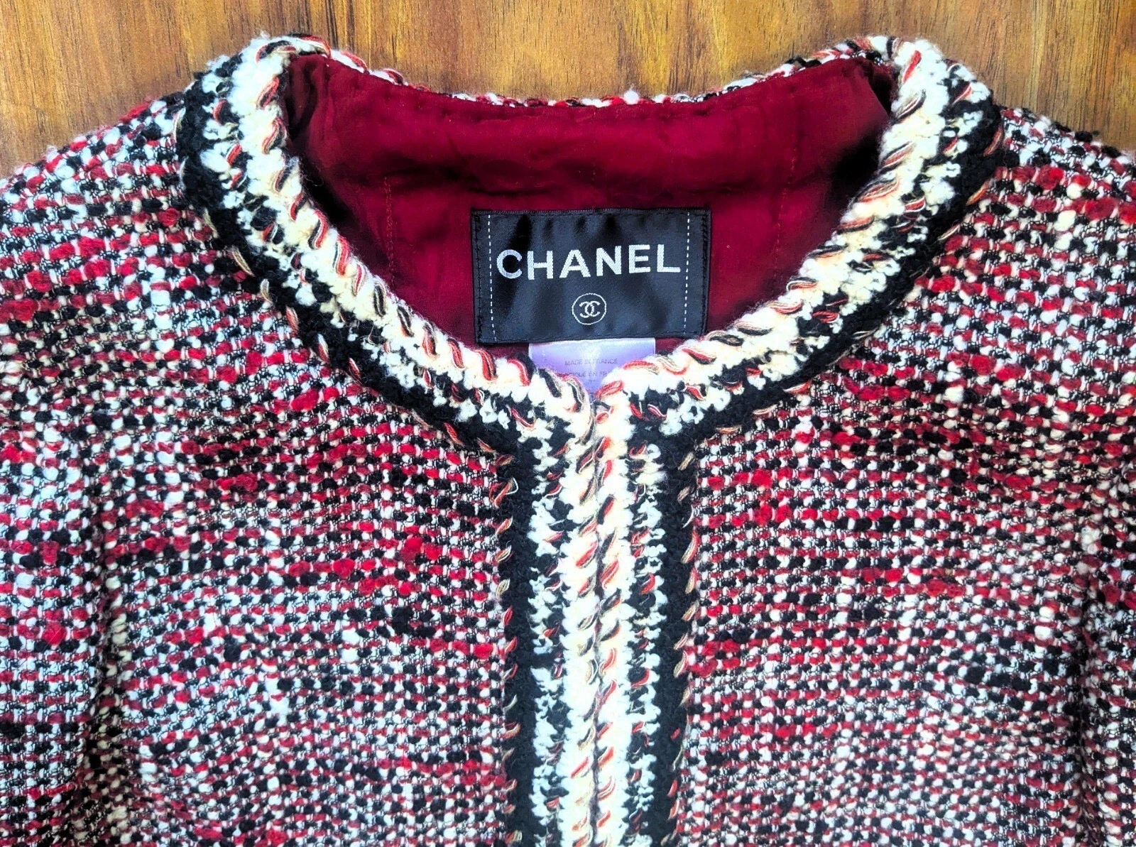 Giacca lana Chanel vintage perfette condizioni taglia 36