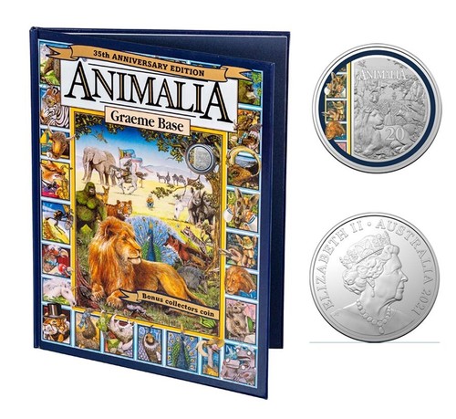 Australia: 2021 Coloured 20c 35th Anniversary of Animalia Book Edition 3500 Sets