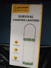 Glocusent Survival Camping Lantern, 106LED with 5 Brightness, Up to 1200LM,... 