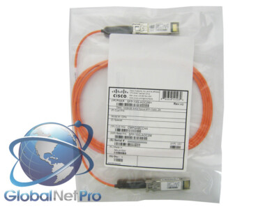 NEW SEALED GENUINE CISCO SFP-10G-AOC2M - 10GBASE Active Optical Cable 2M - LIFET