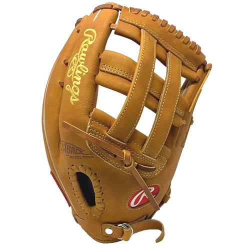 Gant De Baseball Rawlings Hyper Tech R9 Junior – Taille M – Lancer Droit – Vert Foncé
