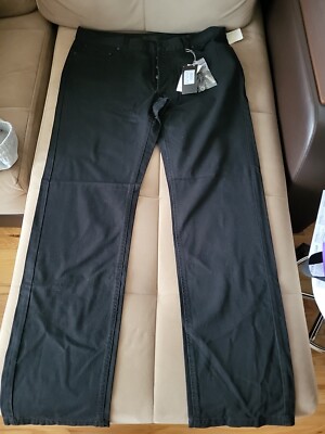 JOHN RICHMOND Men's Straight Casual Black  Pants Size 54 