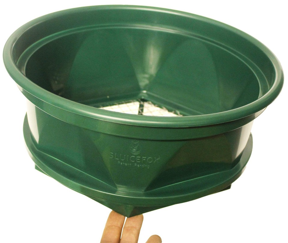 Gold Classifier for Five Gallon Bucket and Bonus Gold pan; Stackable ...