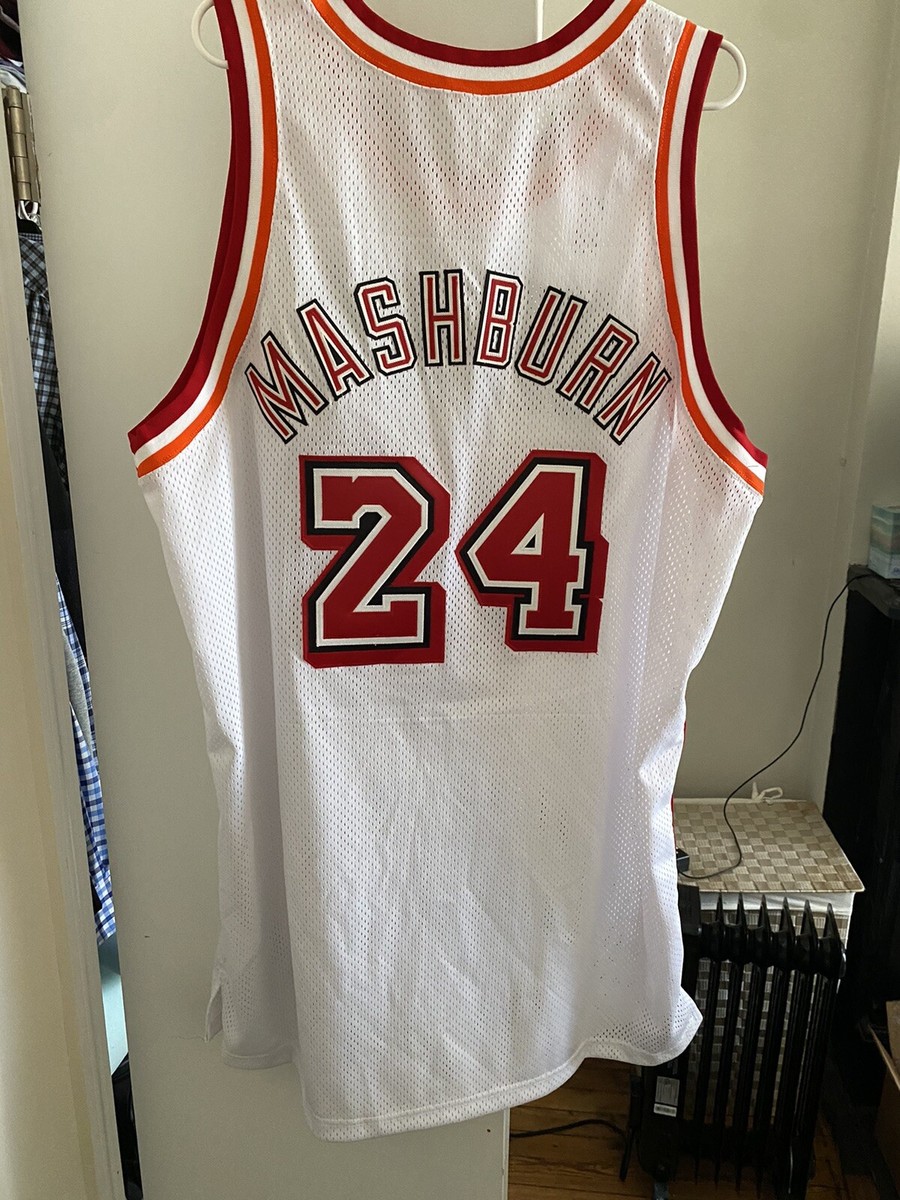 Vintage Jamal Mashburn Miami Heat Nike Pro Cut Game Issued Vintage Jamal Mashburn Miami Heat Nike Pro Cut Game Issued