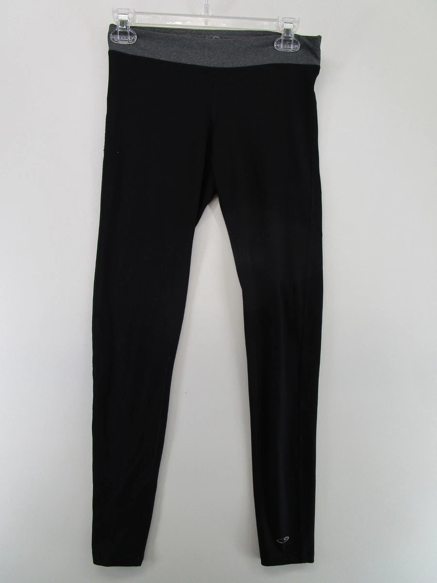 Champion Duo Dry Womens S Elastic Waistband Skinny Leggings Black