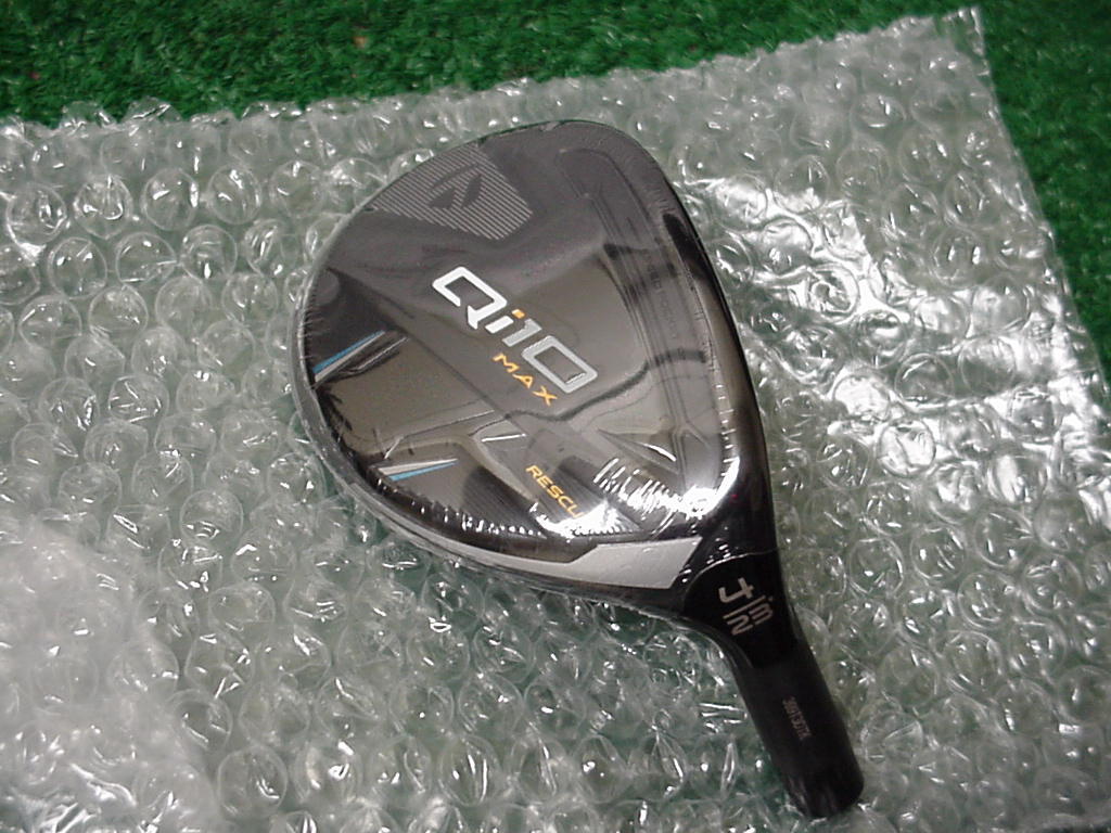 TaylorMade Qi10 MAX Rescue #4 23° S Brand New Taylor Made QI10 Max Rescue 23 degree 4 Hybrid Head | eBay