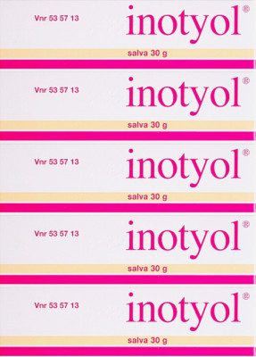 Inotyol Ointment Diaper Rash Treatment 5-pack (5x30g) - Red Skin Treatment