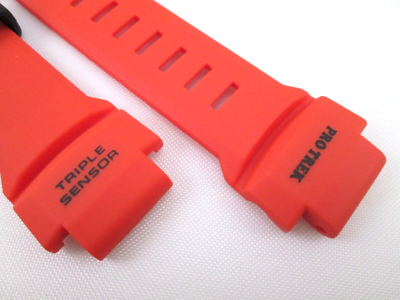 Genuine Casio Pro Trek Triple Sensor PRW-3500Y orange resin watch