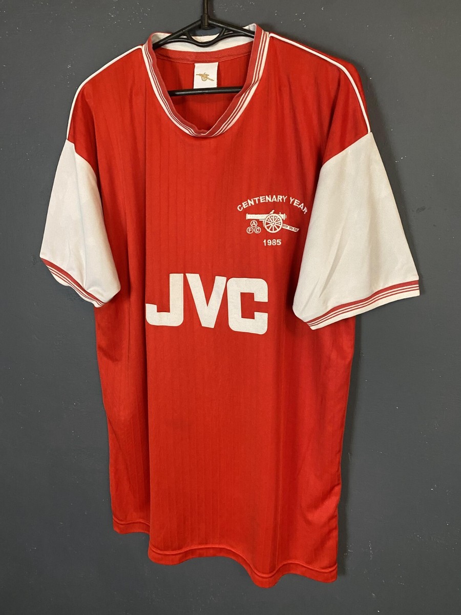 ARSENAL RETRO 1985 センテナリーイヤー シャツ Arsenal 1985 Centenary Home Football Soccer Shirt Retro