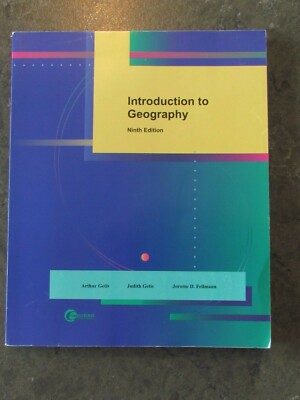 Introduction to Geography-9th Edition McGraw Hill College Textbook AP/Homeschool