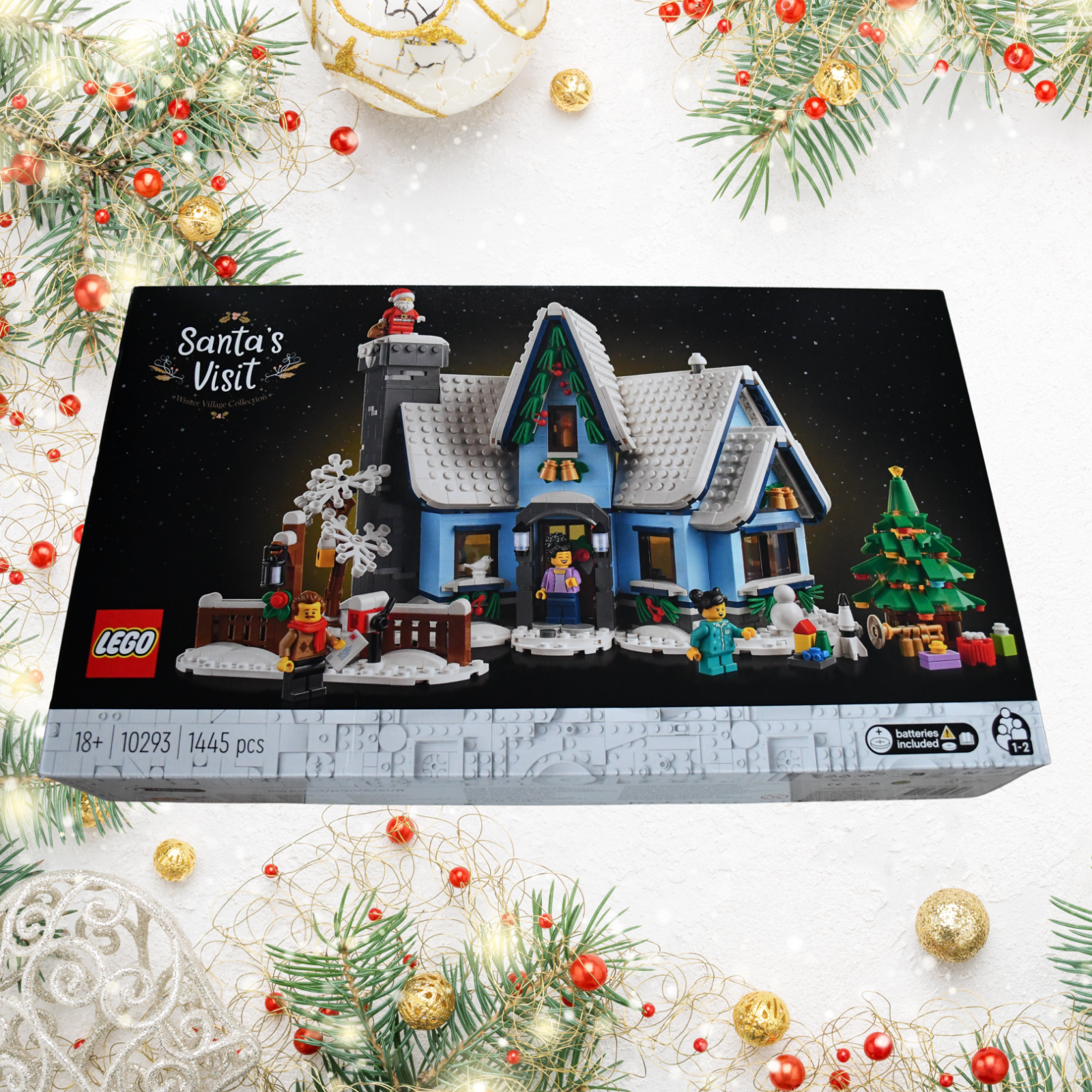 LEGO Icons: Besuch des Weihnachtsmanns (10293)