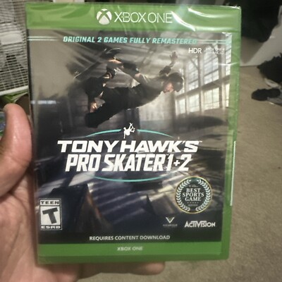 Tony Hawk's: Pro Skater 1 + 2 - Xbox One - Brand New Sealed