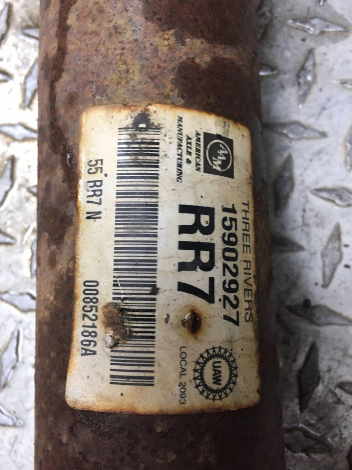 Front Drive Shaft CHEVY SILVERADO 1500 07 08 09 10 11 12 13 Foto 2 de 2