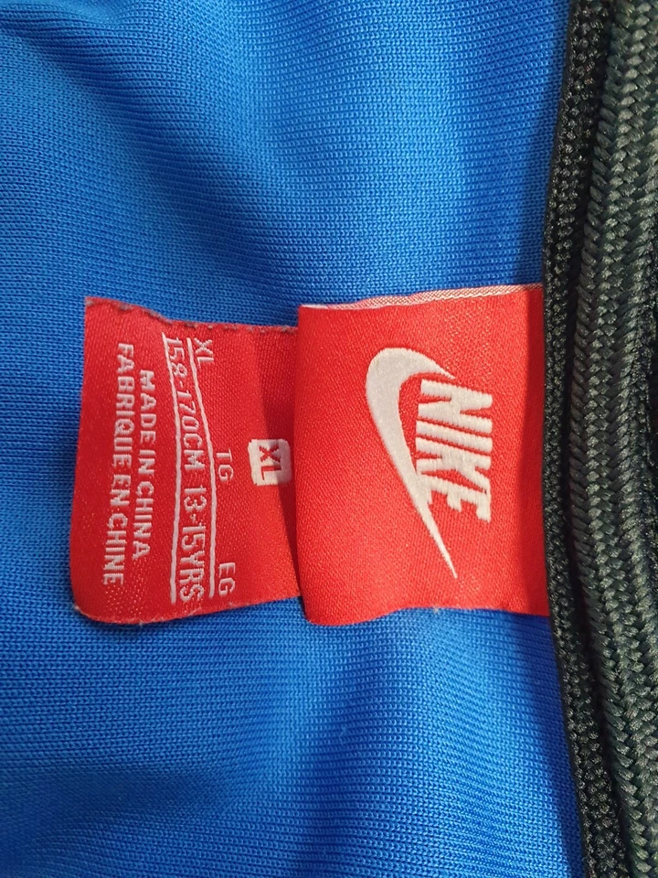 MM666 BOYS NIKE BLUE INTER MILAN FC TRACKSUIT SPORTS TOP  UK 13-15 YRS - Image 3 of 3