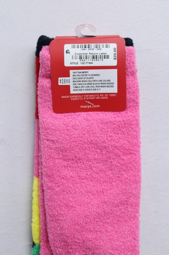 Charter Club Women's 2 Pack Super Soft Fuzzy Socks JL3 Multicolor Large NWT - Picture 4 of 4