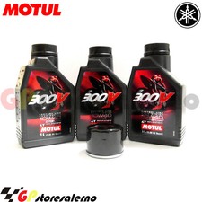 TAGLIANDO OLIO + FILTRO MOTUL 300V 10W40 YAMAHA 500 XP T-MAX SP WHITE MAX 2010