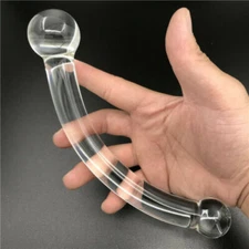 Class Sex Toys Glass Dildo G-spot Prostate Massager Anal Butt Plug for Men Women