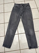 BDG URBAN OUTFITTERS Gray Wash MOM HIGH RISE Jeans Sz 27