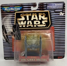 Star Wars Micro Machines Tie Fighter Die Cast Metal 1996 Galoob Vintage New