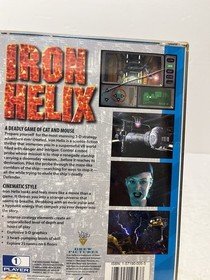  Iron Helix (Sega CD, 1994)  case, manual, game