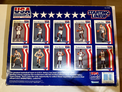 1992 Vintage Dream Team Starting Lineup USA Basketball Olympic