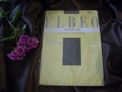 Elbeo PIKANT Nylons Feinstrumpfhose Gr. 40-42 M flanell 20 den Tights OVP