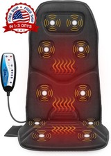 Coj n de masaje para asiento - Masajeador de espalda con calor,10 nodos de masaj