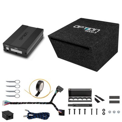 Soundsystem für VW T5 | DSP-Verstärker + Subwoofer | V1 | Plug&Play | OPTION