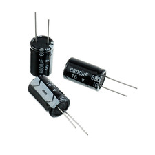 BOJACK 16X25 Mm 6800 Uf 16 V 6800 MFD  20 Aluminum Electrolytic Capacitors Pack