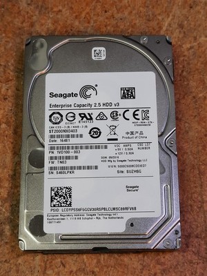 Seagate Enterprise 2TB ST2000NX0403 SATA 2.5'' Internal Hard Disk Drive