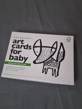 Wee Gallery Art Cards for Baby Woodland Collection High Contrast
