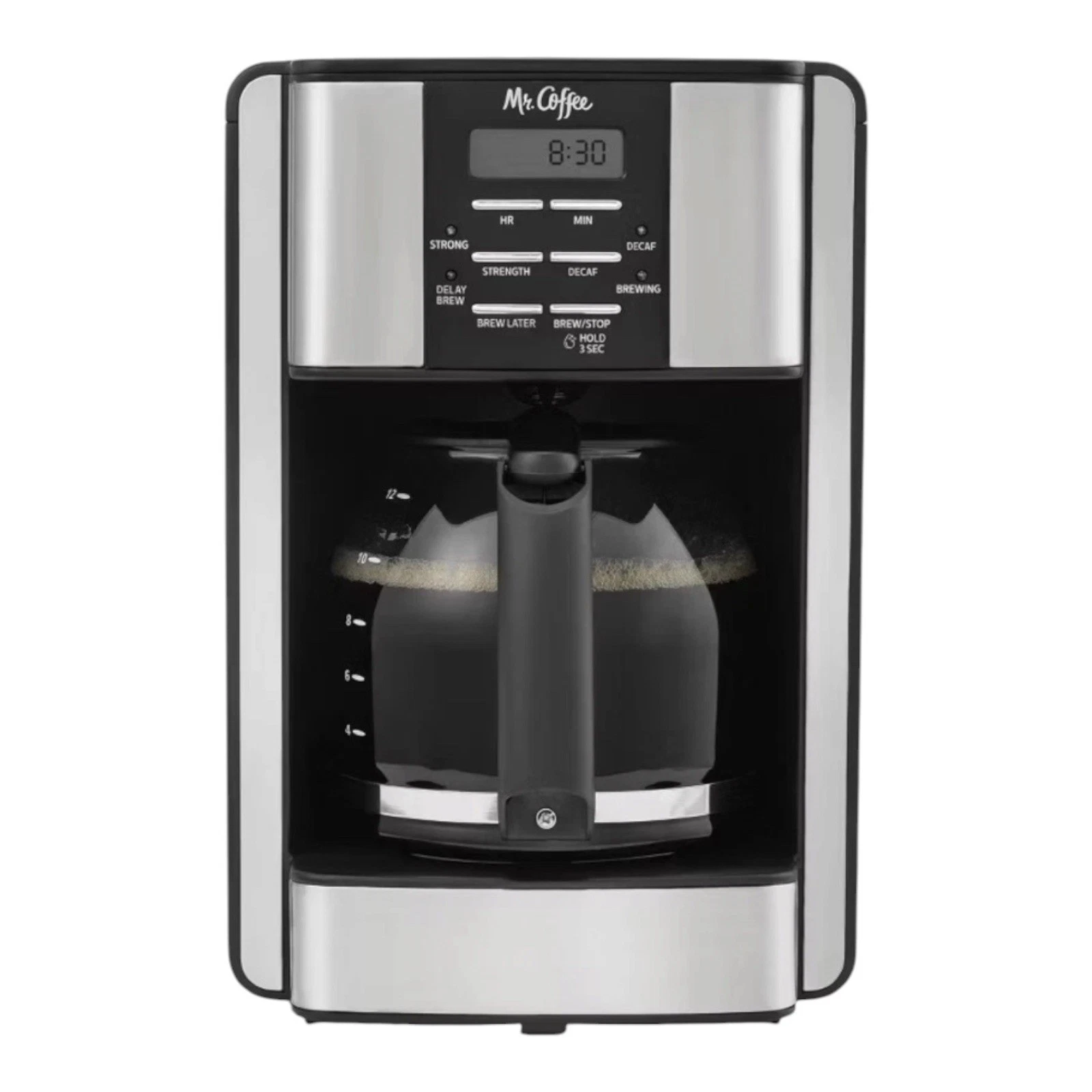Mr Coffee 12 Cup Programmable Coffee Maker Black Stainless New Open Box
Opens in a new window or tab