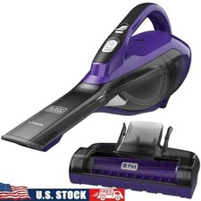 Cordless Handheld Vacuum 12V MAX Lithium-Ion Pet Hair Tool Bagless Easy Empty US