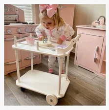Pottery Barn Kids Tea Cart  New