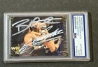THE UNDERTAKER & BATISTA 2007 TOPPS WWE ACTION SIGNED AUTOGRAPHED CARD PSA/DNA
