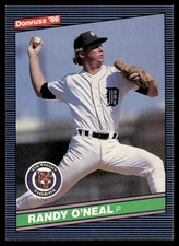 1986 Donruss Randy O'Neal Detroit Tigers #394