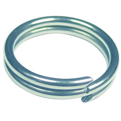 Multipack Edelstahl Split Ring Schlüsselring Hoop Loop Jump Keys 18mm bis 40mm