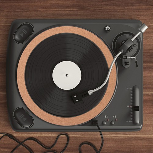 2 Pack Cork Turntable Pad Antistatic Mat Soft Slipmat Vinyl Record - 第 6/12 張圖片