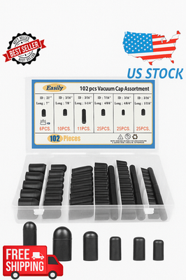 #ad #ad 102 Pcs CARBURETOR amp; VACUUM RUBBER CAP PLUG ASSORTMENT KIT INTAKE VACUUM LINES. $19.70
