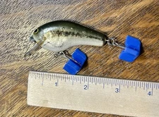 Bagley BFlat 2 Brass Tru-Life Bass BF2-TLB4 Vintage Bass Bait Tough Color