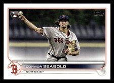 Connor Seabold 2022 Topps ROOKIE RC #524 Boston Red Sox Baseball *229