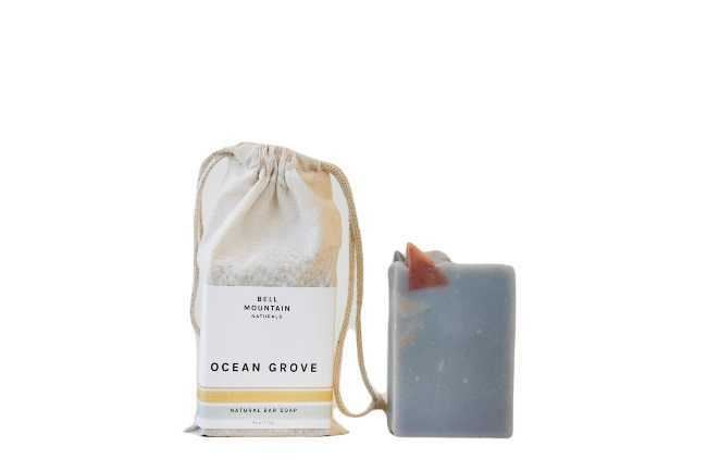Bell Mountain Naturals Ocean Grove Bar Soap, Jasmine Sambac & Lemon