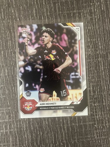 Adri Mehmeti – Adri Mehmeti - 2026 MLS Topps NOW® - Card 25 - PR: 1541