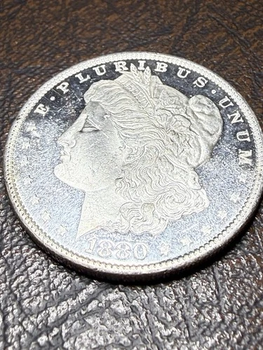 1880 S Morgan Silver Dollar BU DMPL? MS?  90% Silver