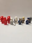 Star Wars Lego Fist Order/resistance Minifig Lot Of  9