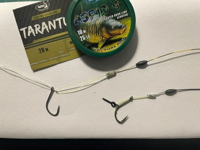 Carp Rigs Reverse Mulit X3, mit Korda/Nash Teilen & handgebunden bis zur Perfektion