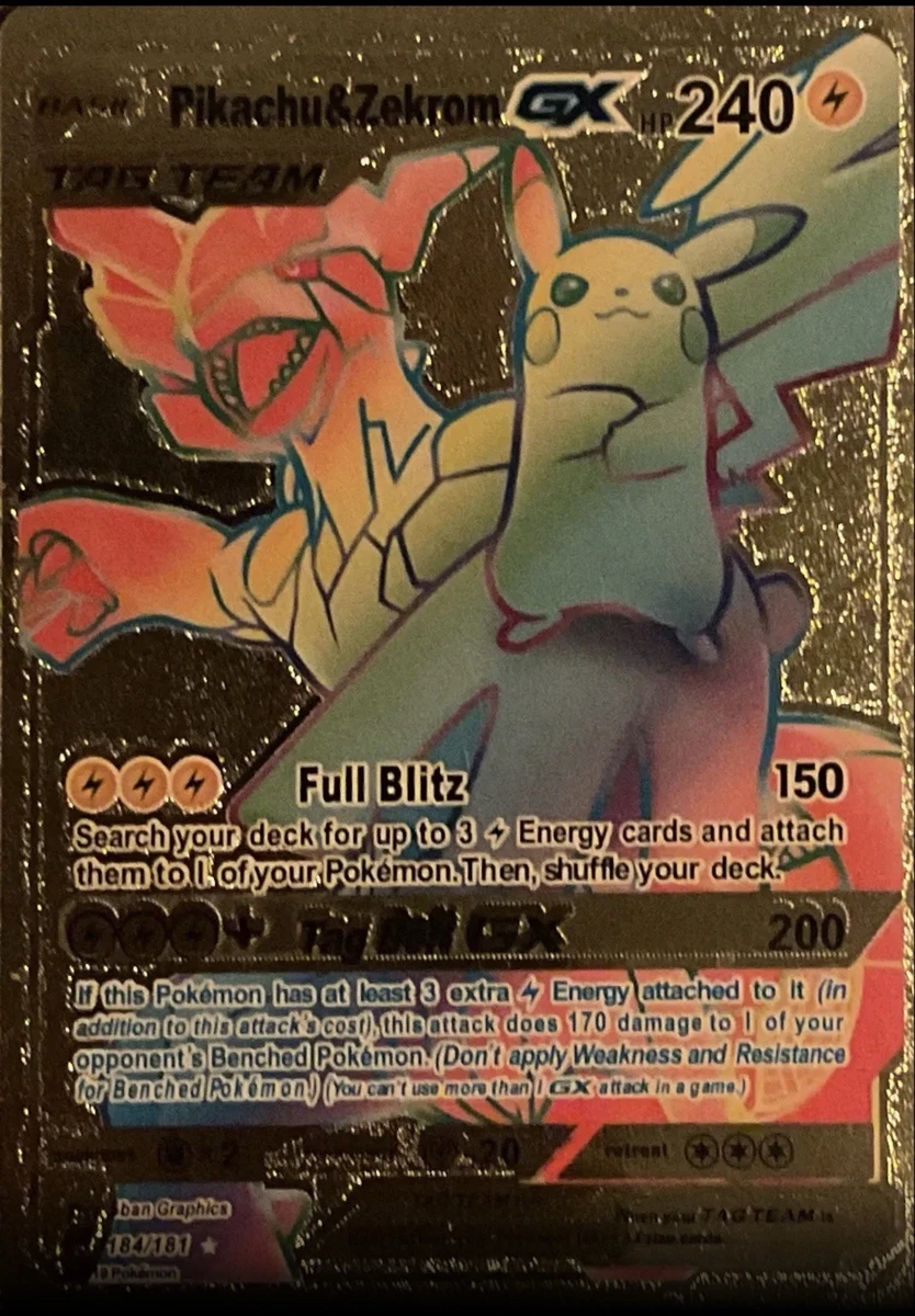 Pikachu & Zekrom GX 221/173 Sm12a: Tag Team GX: Tag All Stars