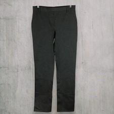 Quince Ponte Slim Pants Tall M Black Stretch Work Trousers Office Women’s