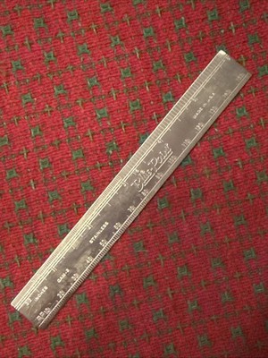 Vintage Blue Point 6'' Metal  Metric/SAE GAM-2 USA  